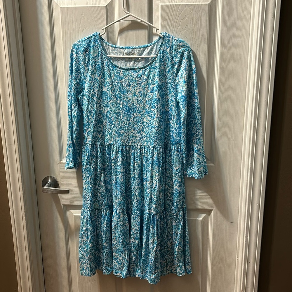 Lilly Pulitzer Geanna Swing Dress Took Me By Sunrise Medium